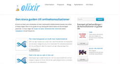 Desktop Screenshot of elixir.nu